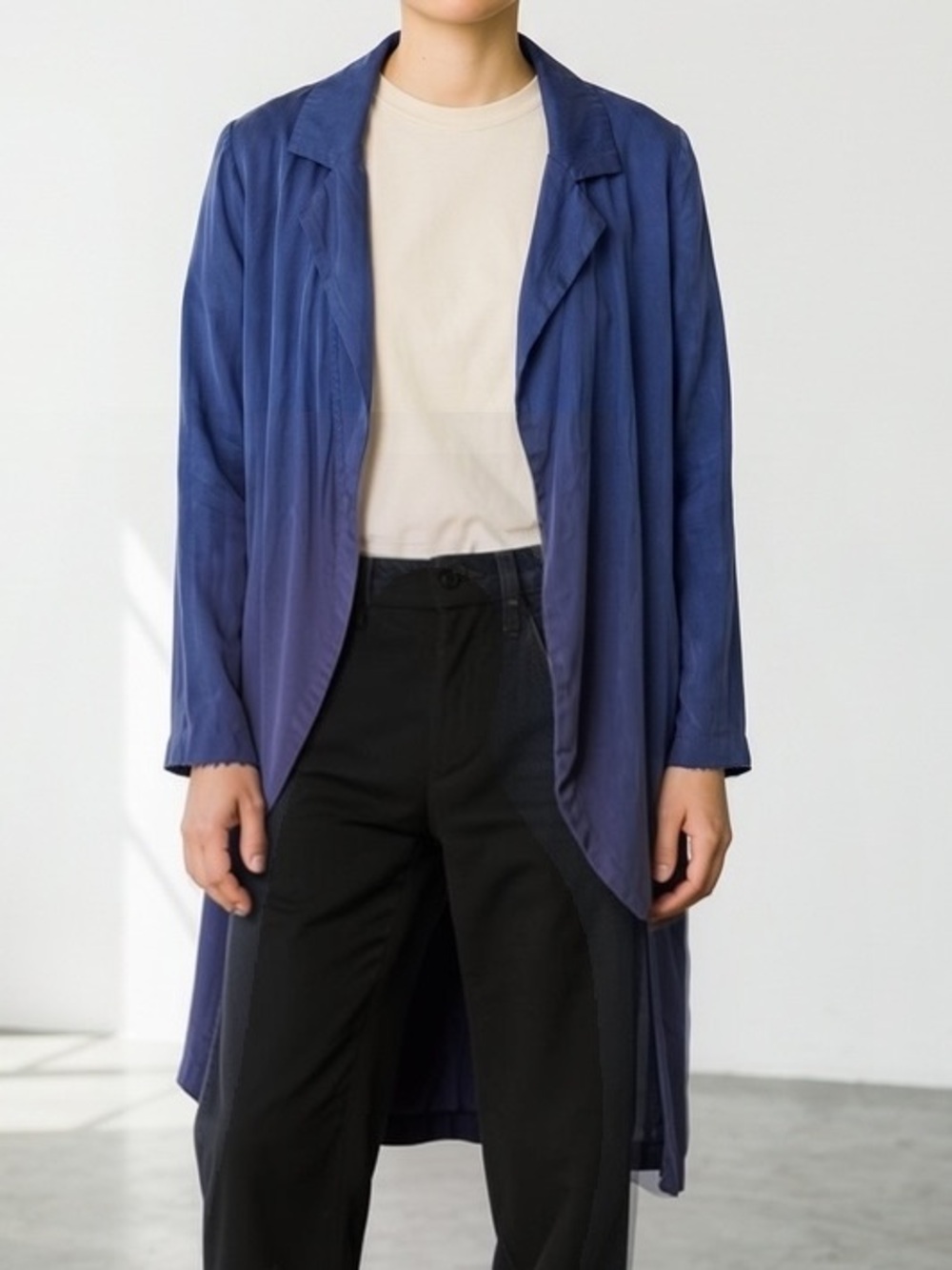 Lovers + Friends Navy Duster Cardigan
